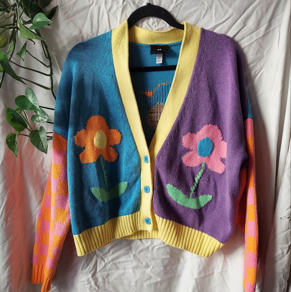 Lazy Oaf Flower Garden Cardigan